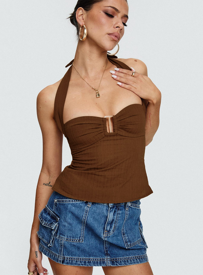 Celeste Halter Top