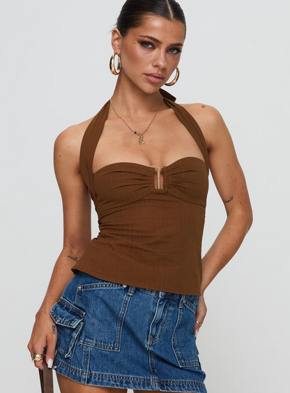 Celeste Halter Top