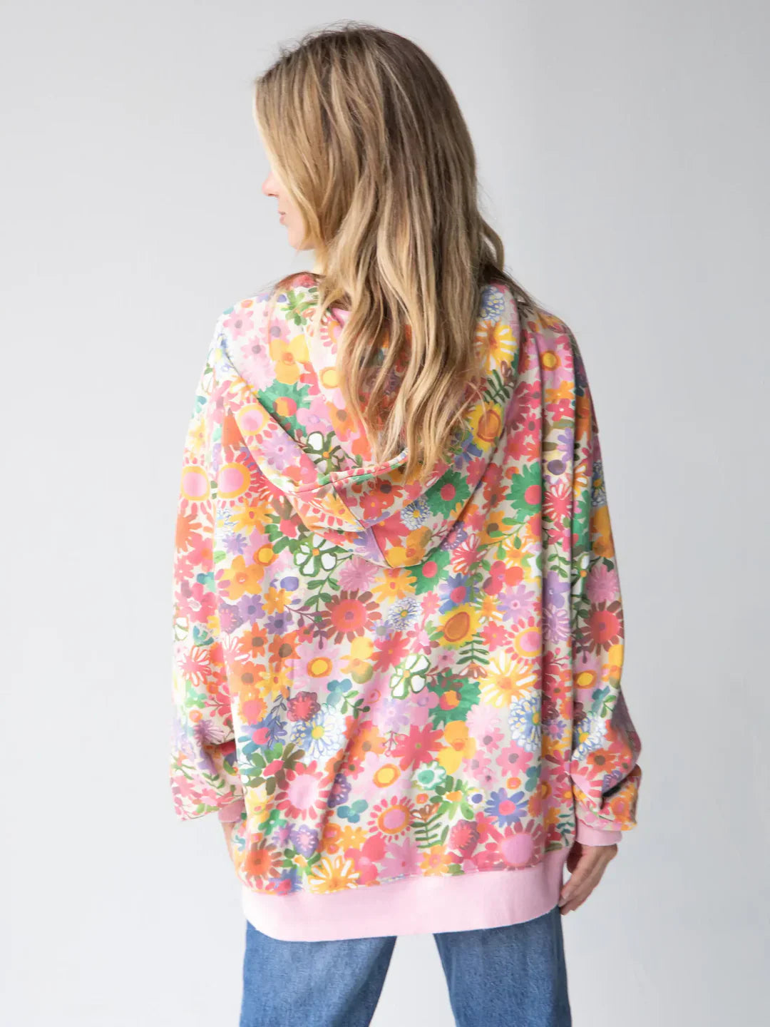 Floral Pop Hoodie