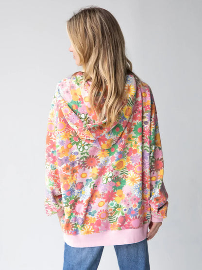 Floral Pop Hoodie