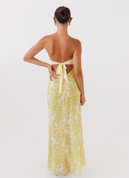 Sunlace Daffodil Maxi Dress
