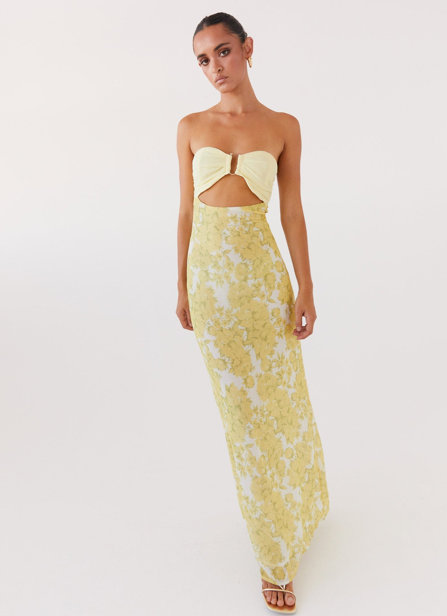 Sunlace Daffodil Maxi Dress