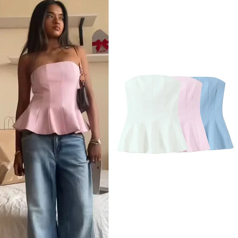Roselle Corset Top