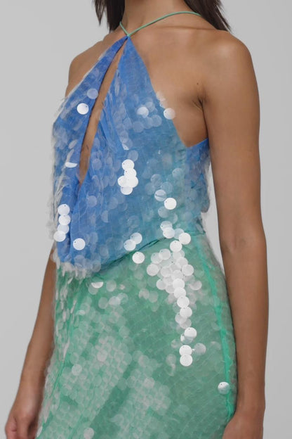 AquaMuse Sequin Dress