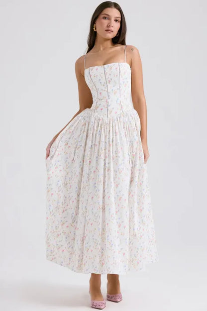 Amelie Corset Midi Dress